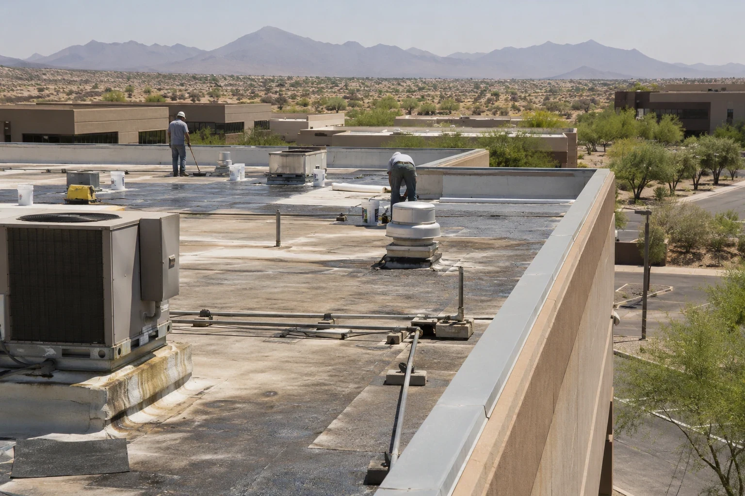 A managed-property roof record